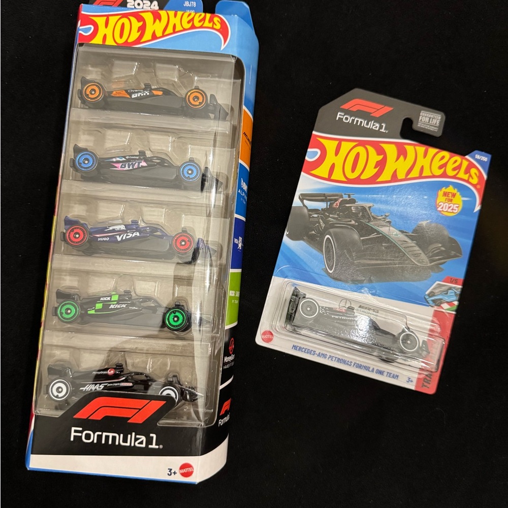 Formula 1 Racing Car Set - 6 cars total!